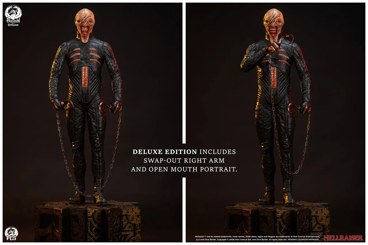 Hellraiser Chatterer 1:3 Skala Figur Deluxe Edition