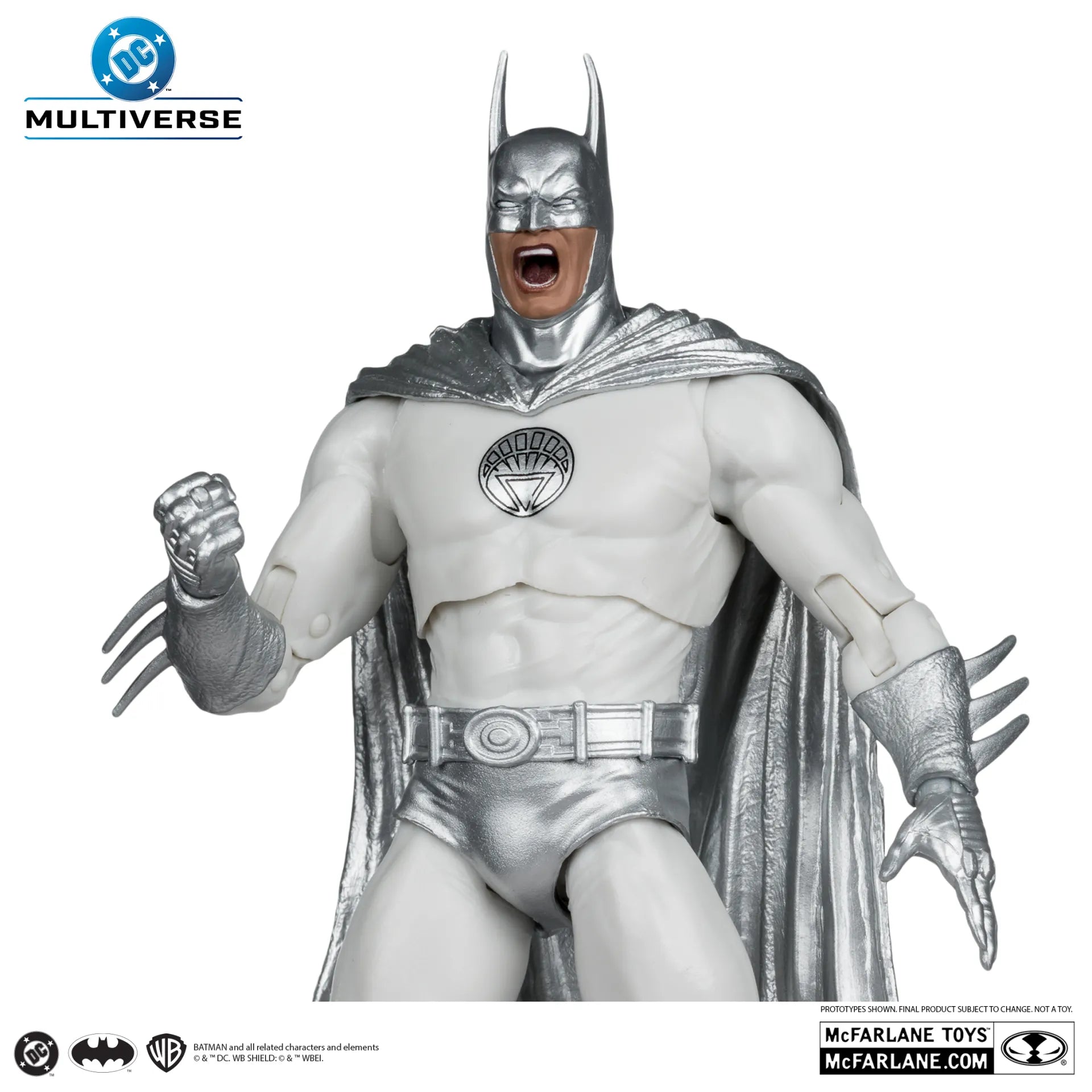 Dc Batman 7-tums White Lantern Batman Brightest Day Actionfigur