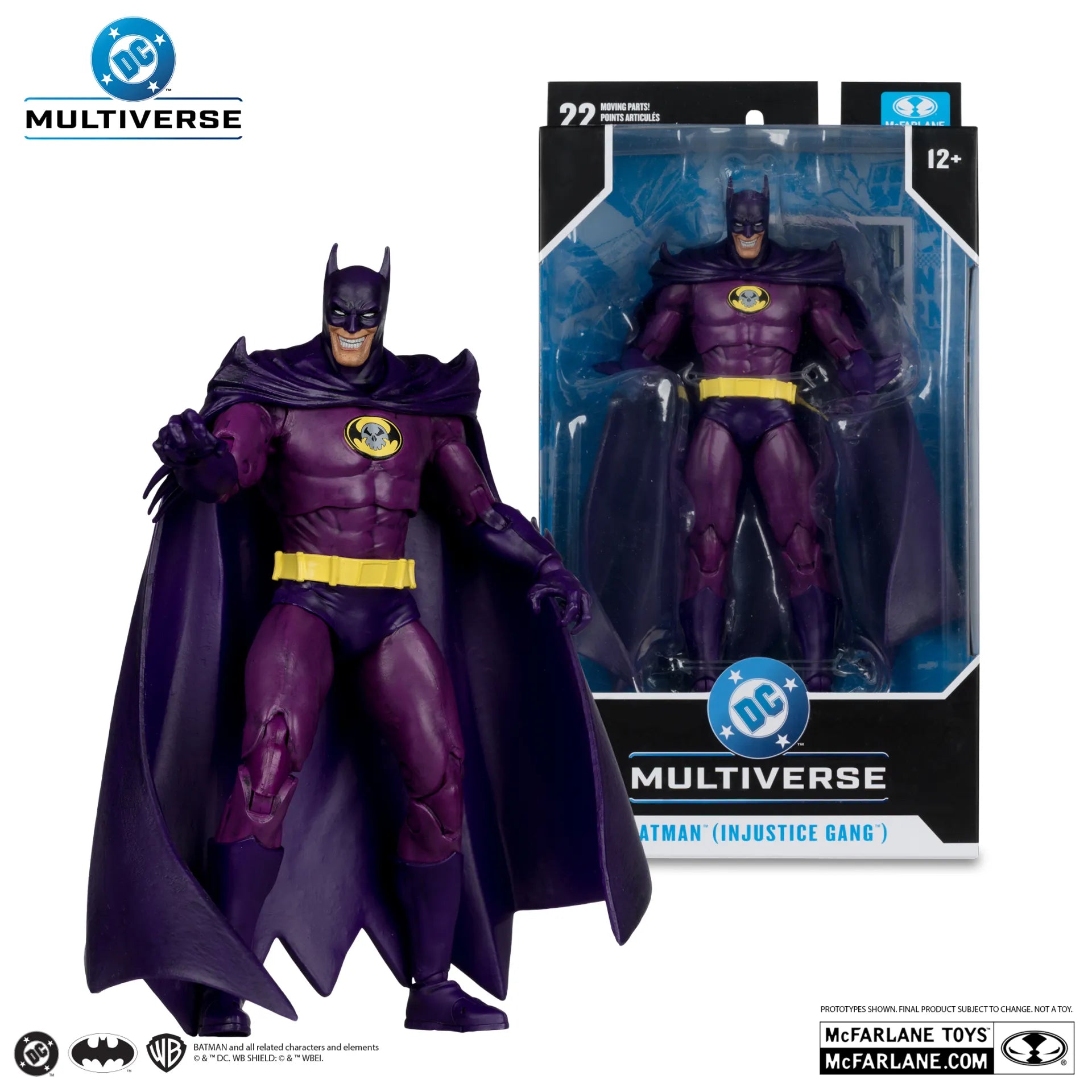 DC Batman 18 cm Batman Injustice Gang Actionfigur