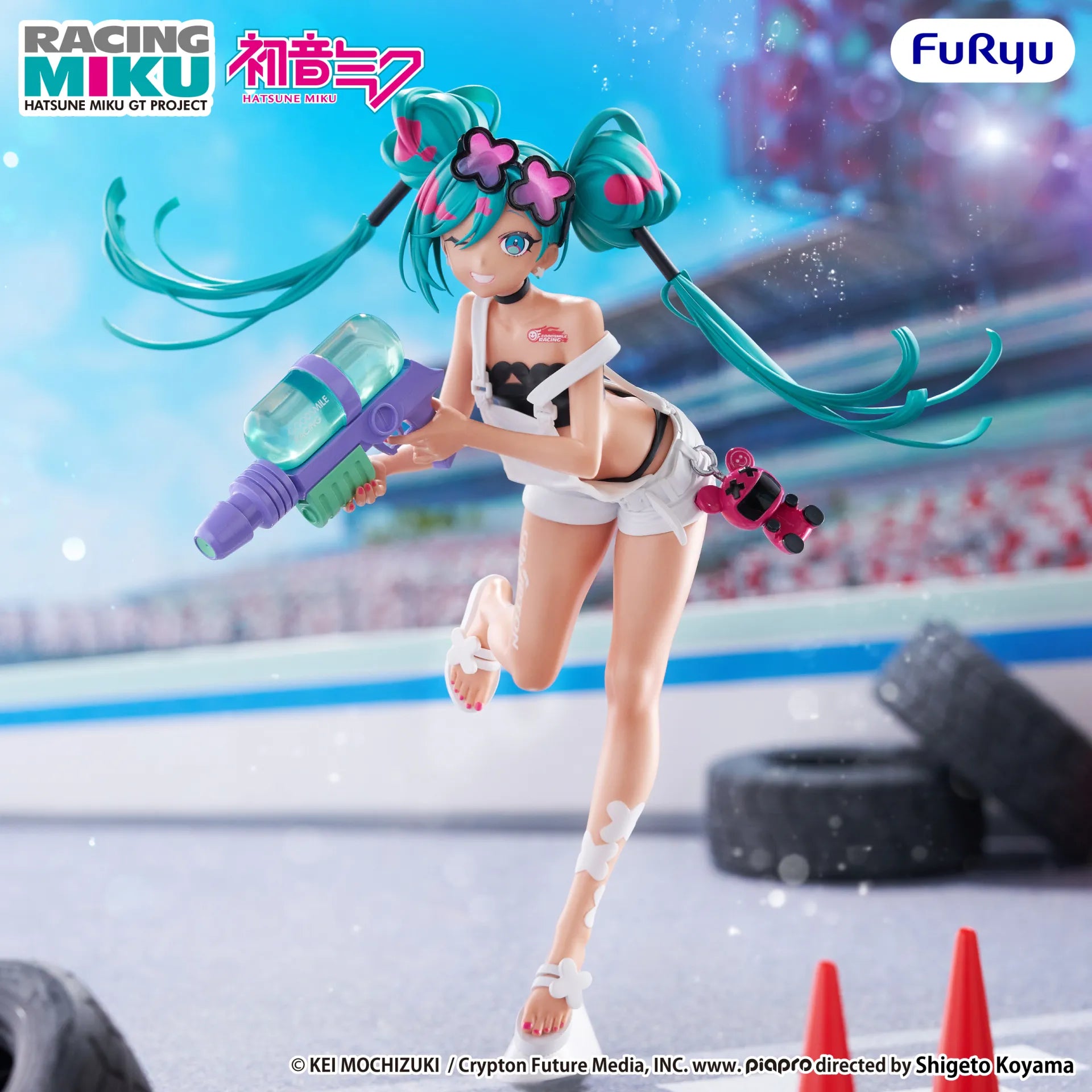 Hatsune Miku Racing Miku 2025 Sepang Muchute-figur