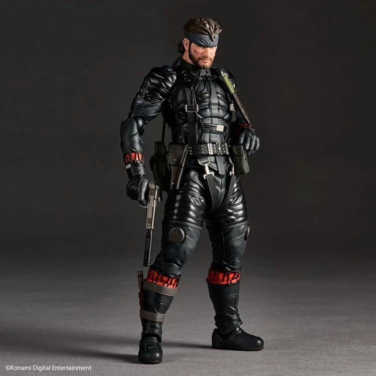 Revoltech A.y. Metal Gear Solid Delta Naken Orm Smygdress Version Actionfigur