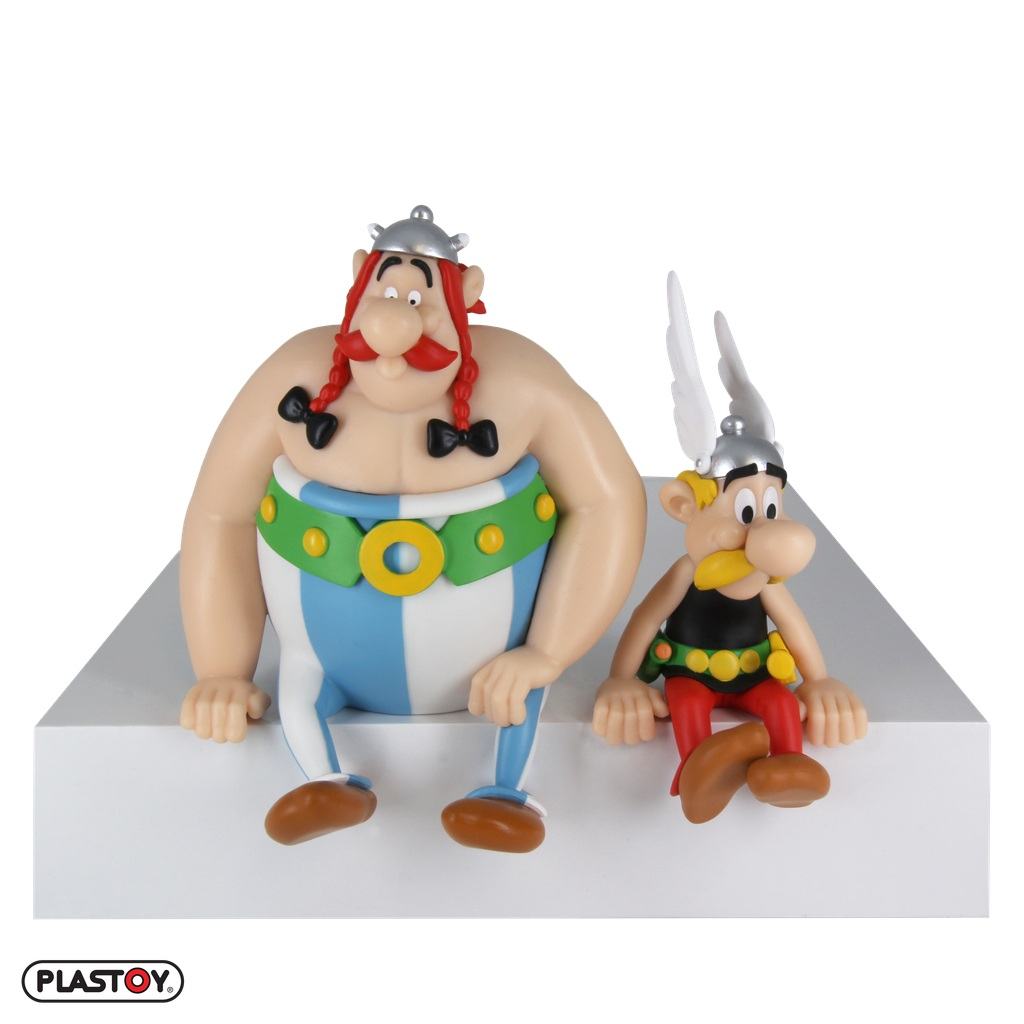 Asterix & Obelix Sittande Figurer
