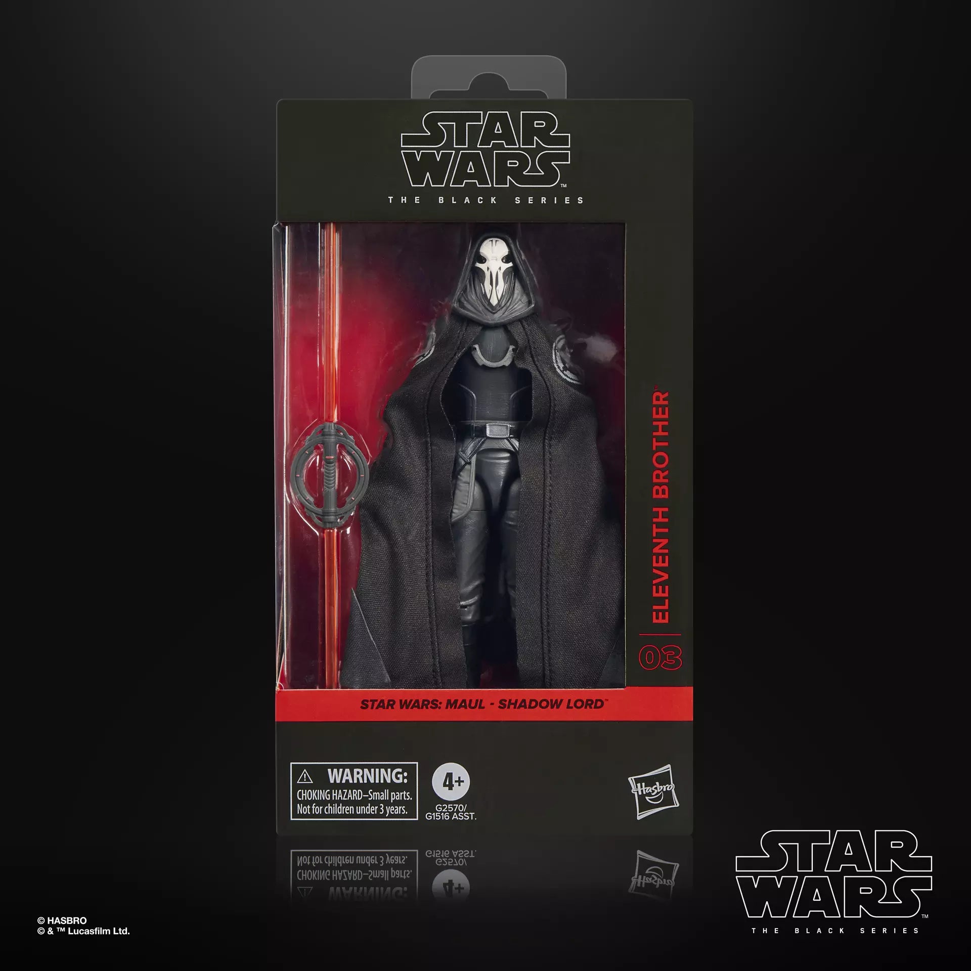 Star Wars Black Series Maul Skuggfurste Elfte Brodern Actionfigur
