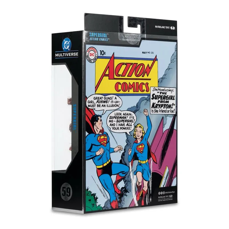 Dc McFarlane Samlarutgåva Våg 14 7-tums Supergirl Första Framträdandet Actionfigur