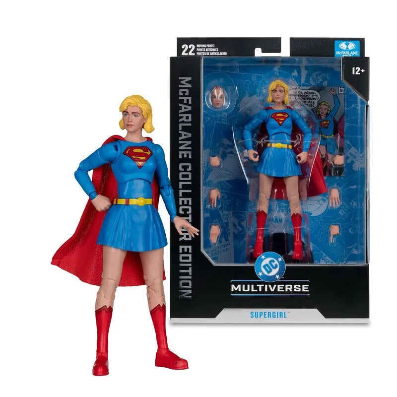 Dc McFarlane Samlarutgåva Våg 14 7-tums Supergirl Första Framträdandet Actionfigur