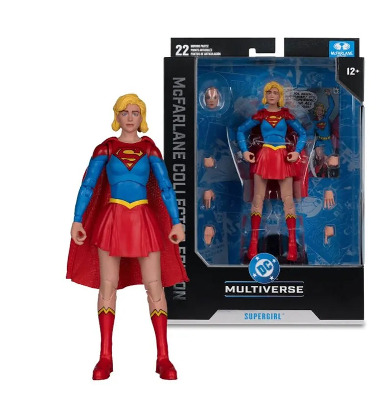 Dc Mcfarlane Samlarutgåva Våg 14 7-tums Supergirl Första Framträdande - Chase - Actionfigur