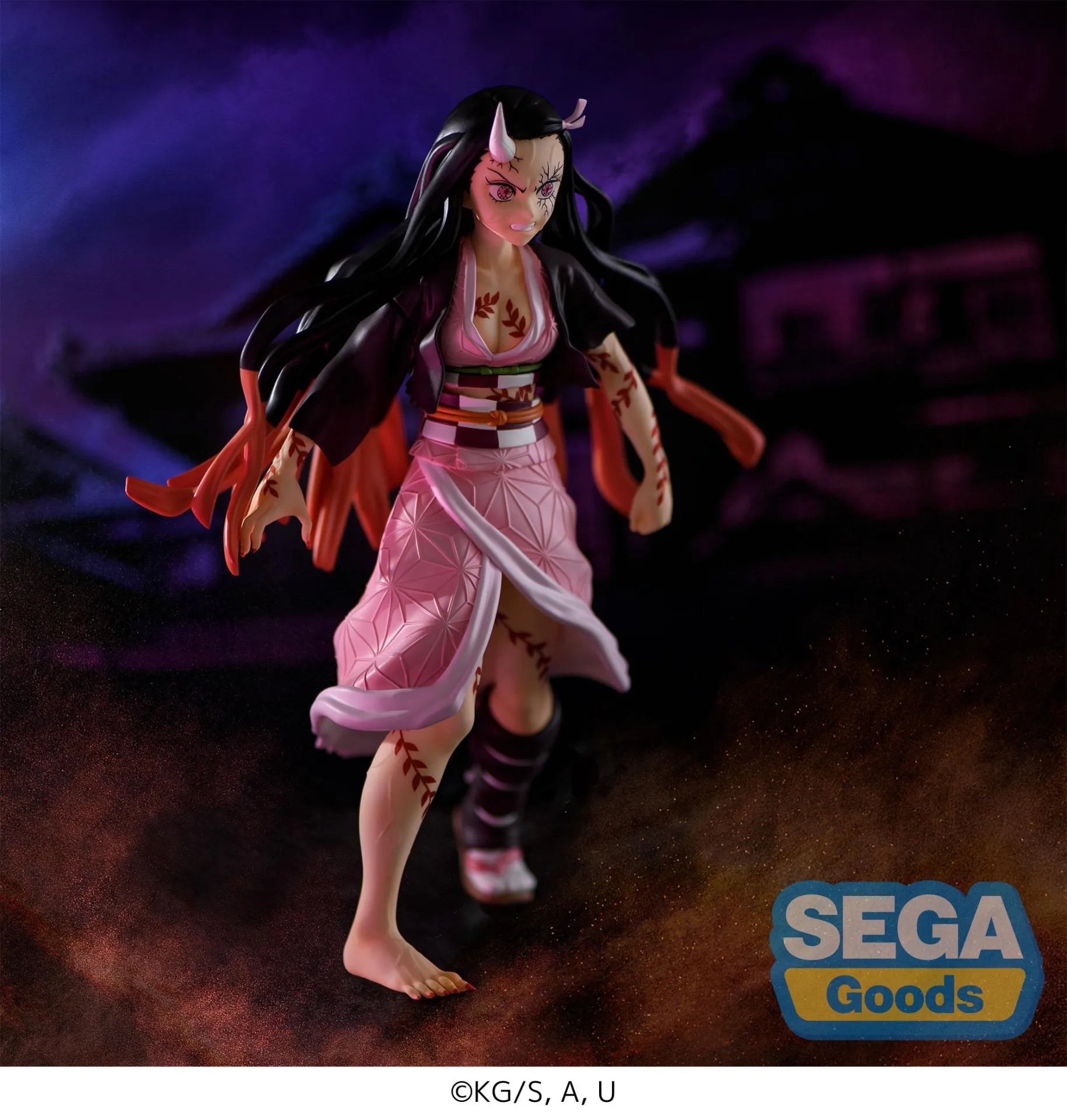 Demon Slayer Nezuko Demon Form Advancing Figurizma Ombeställning