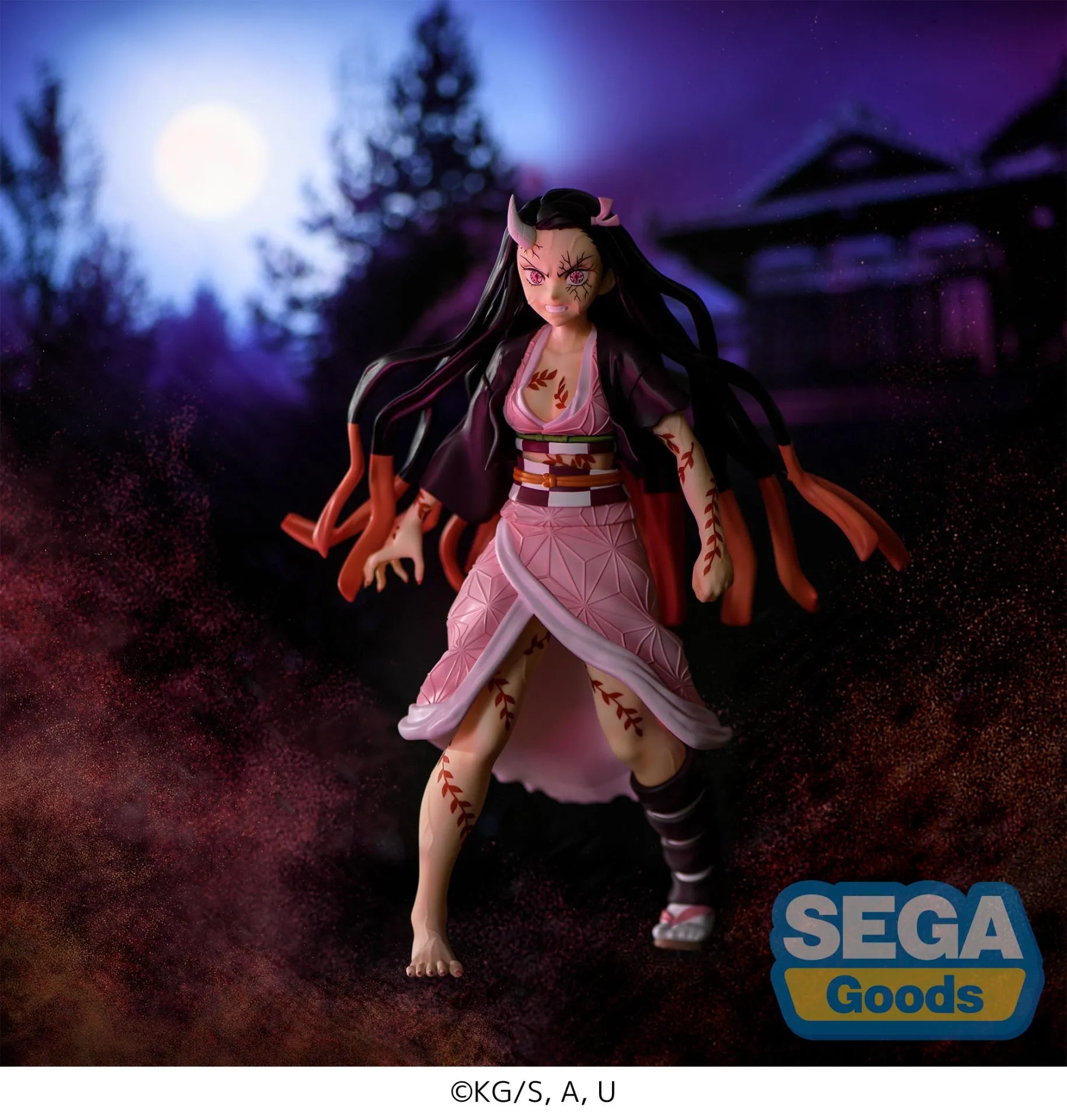 Demon Slayer Nezuko Demon Form Advancing Figurizma Ombeställning