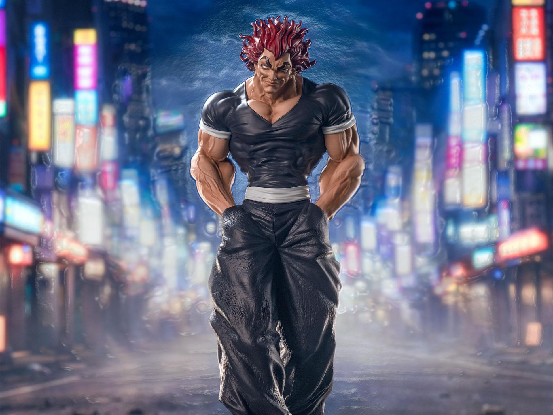 Baki-dou Yujiro Hanma Luminasta-figur