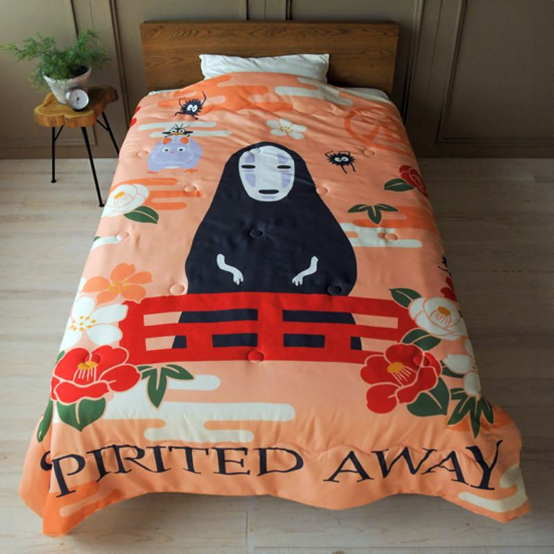 Spirited Away No Face & Flowers Natsu Överkast