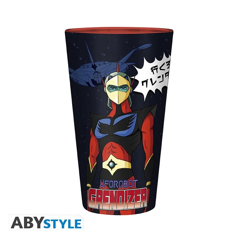 Ufo Robot Grendizer & Duke Fleed Stort Glas