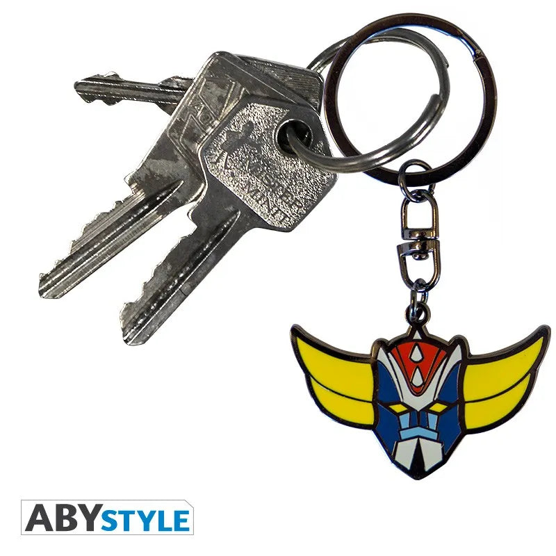 Ufo Robot Grendizer Huvud Metall Nyckelring