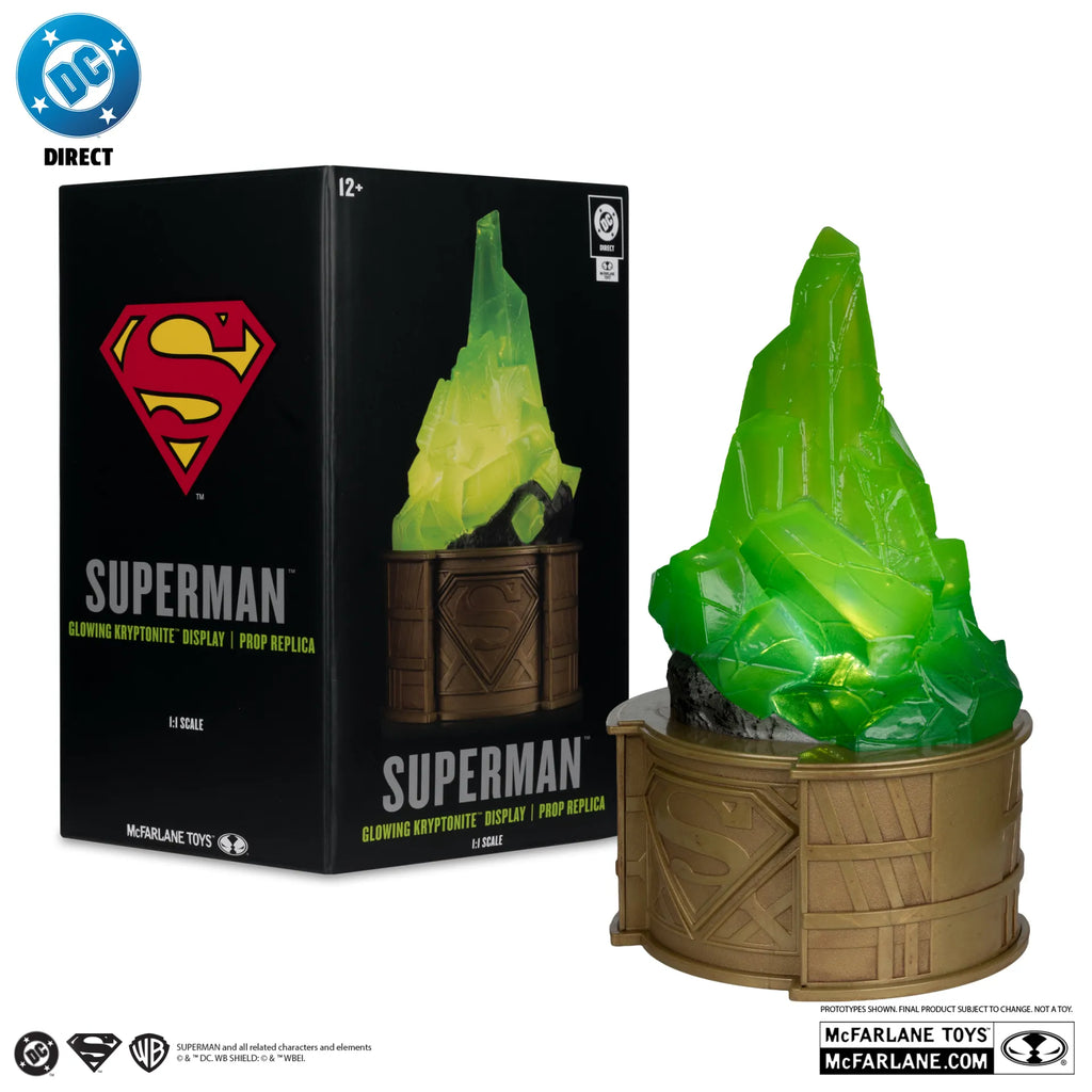 Dc Direct Superman Kryptonit Display 1:1 Skala Rekvisita Replica
