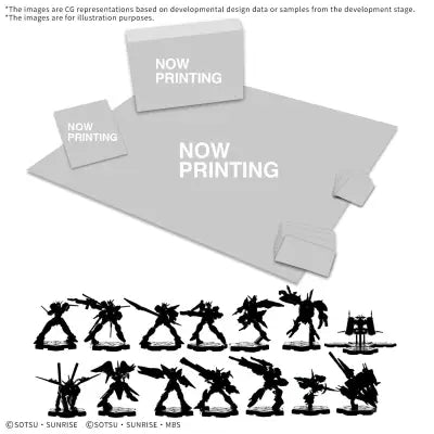 Gundam Montera Deluxe Set 02 - Miniatyrstridsspel med ca 50mm Gunpla För Dynamiska Bordsspel