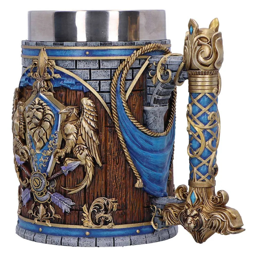 World Of Warcraft Alliance Tankard - Officiellt Licensierad Dryckeskanna med Alliancens Emblem