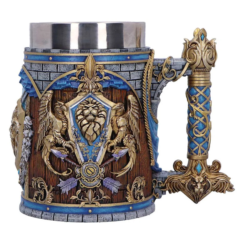 World Of Warcraft Alliance Tankard - Officiellt Licensierad Dryckeskanna med Alliancens Emblem