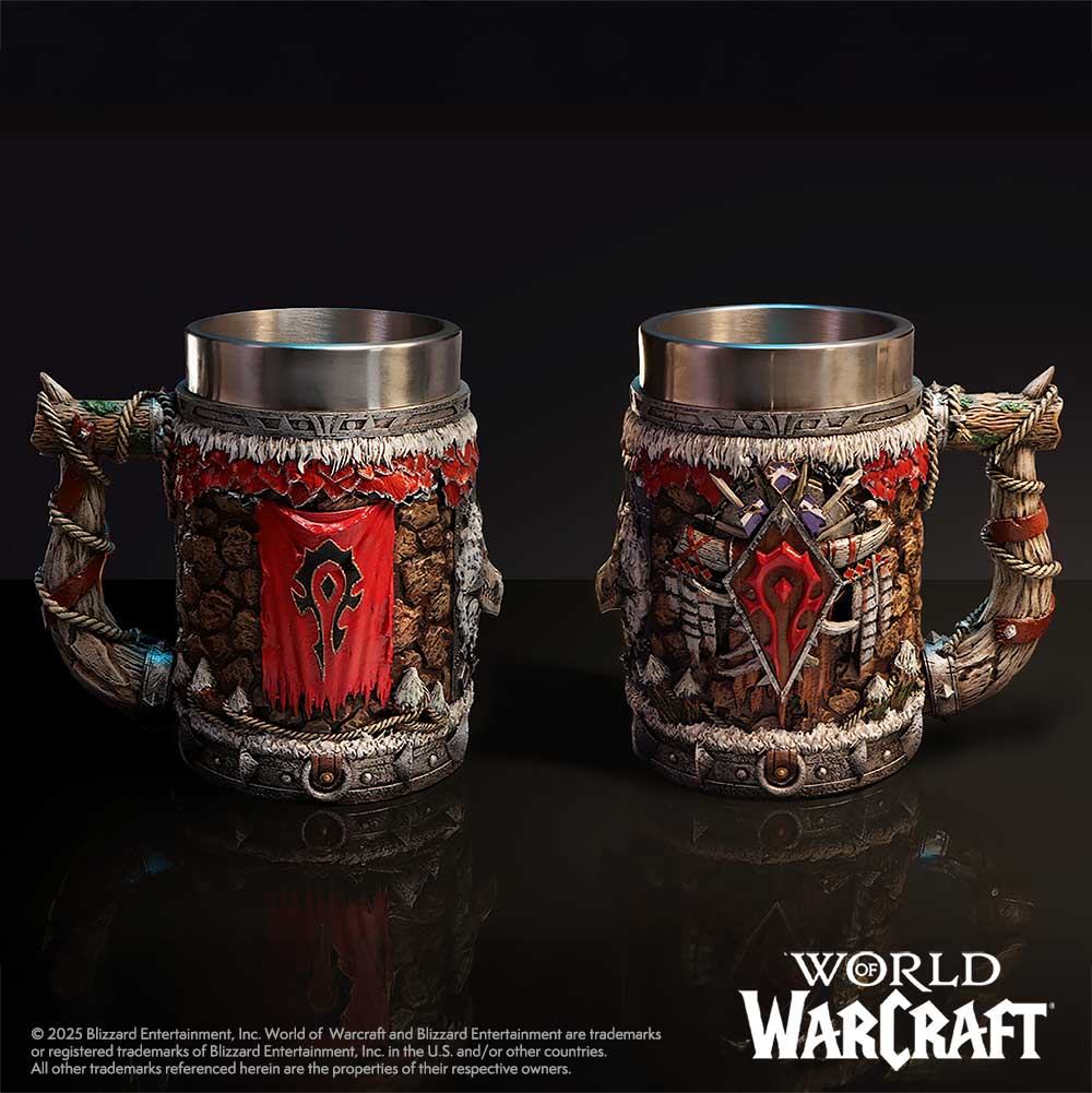 World Of Warcraft Horde Tankard – Officiellt Licensierad Robust Ölsejdel med Rostfri Insats