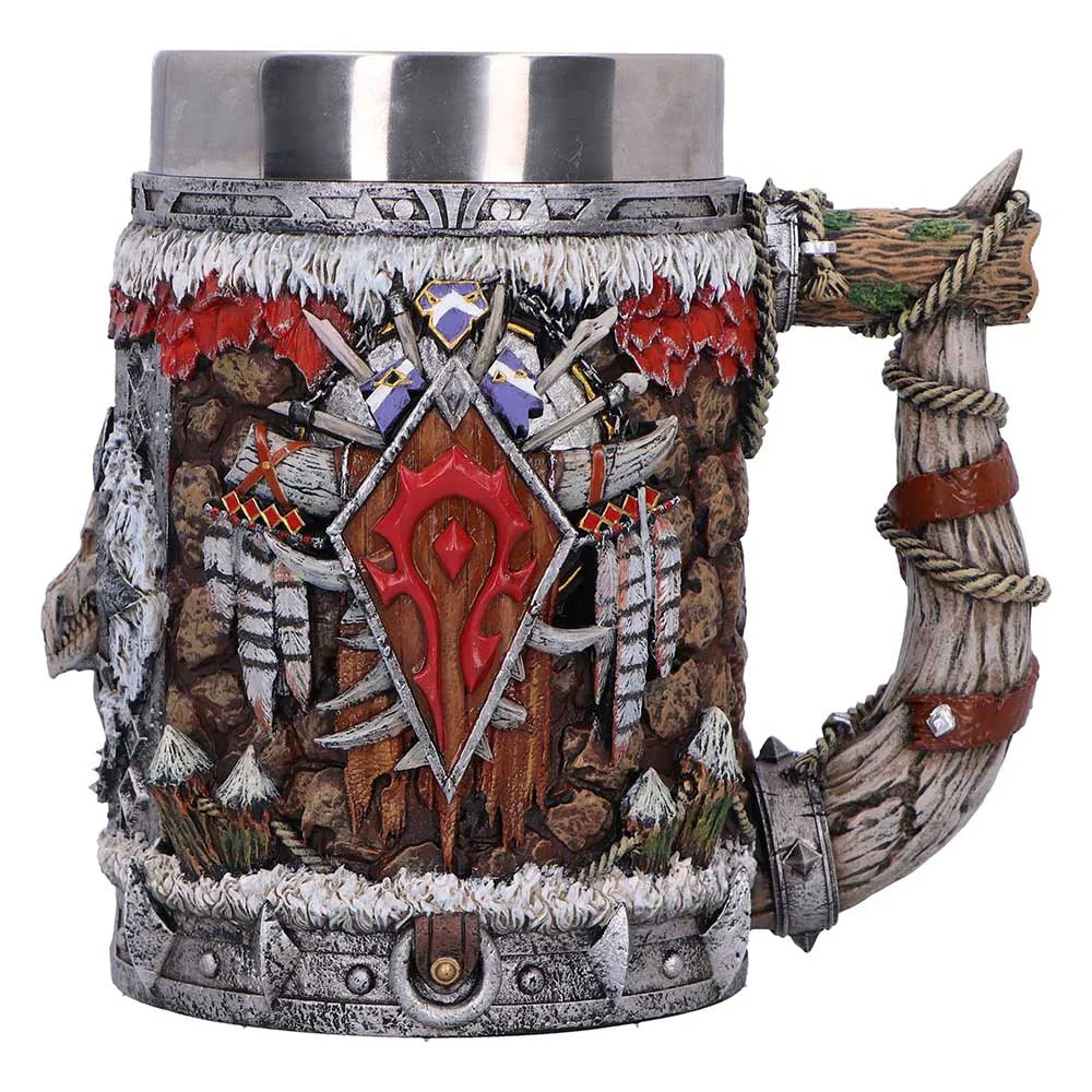 World Of Warcraft Horde Tankard – Officiellt Licensierad Robust Ölsejdel med Rostfri Insats