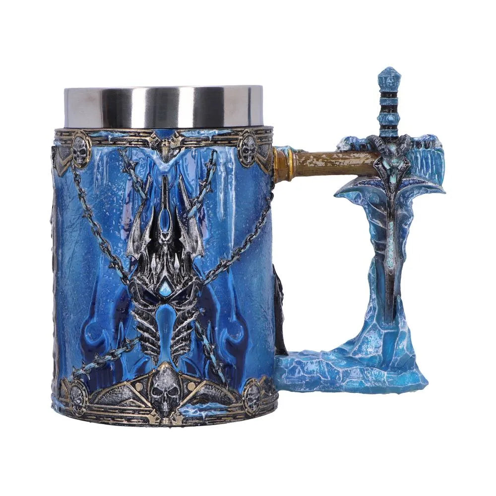 World Of Warcraft The Lich King Tankard - Officiellt Licensierad Ölpokal med Avtagbar Rostfri Insats