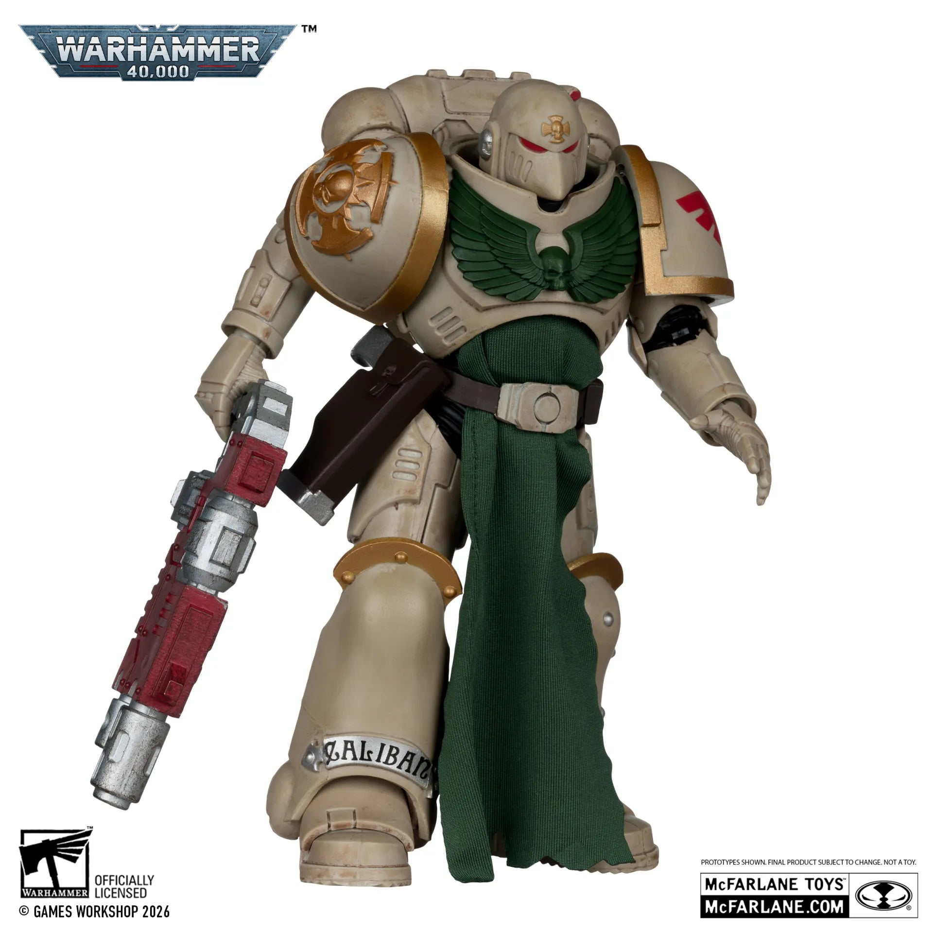 Warhammer 40000 7-tums WV12 Sternguard Veteran Rymdmarins Actionfigur