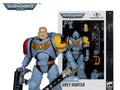 Warhammer 40000 7-tums Wv12 Space Wolves Grå Jägare Actionfigur