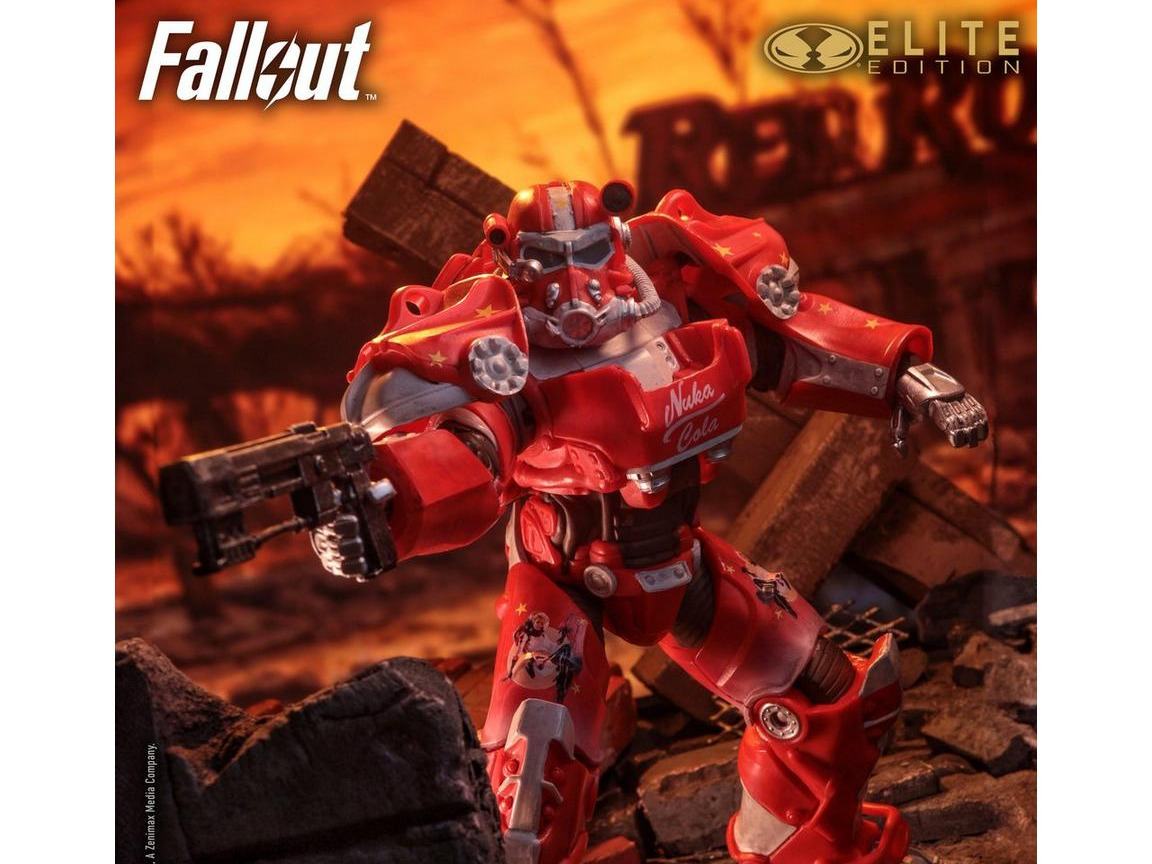 Mcfarlane Elite 18 cm Fallout 76 Nuka Cola T-60 Gold Etikett Actionfigur