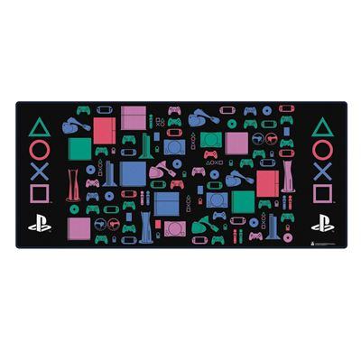 Playstation Classic-färgade skrivbordsmatta