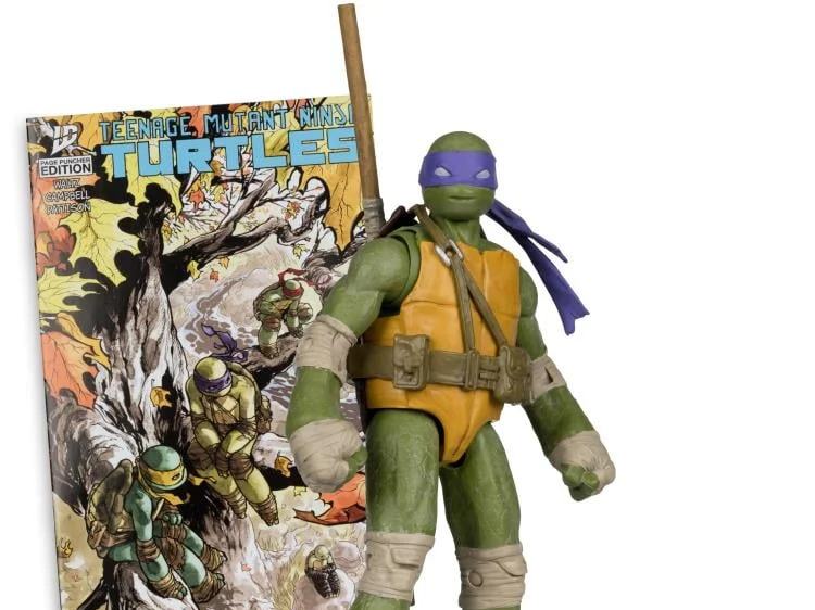 Teenage Mutant Ninja Turtles 5-tums Figur med Serietidning WV1 Donatello
