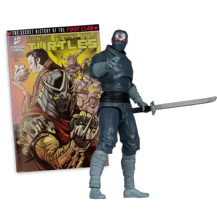 Teenage Mutant Ninja Turtles 5-tums figur med serietidning Wv1 fot-soldat
