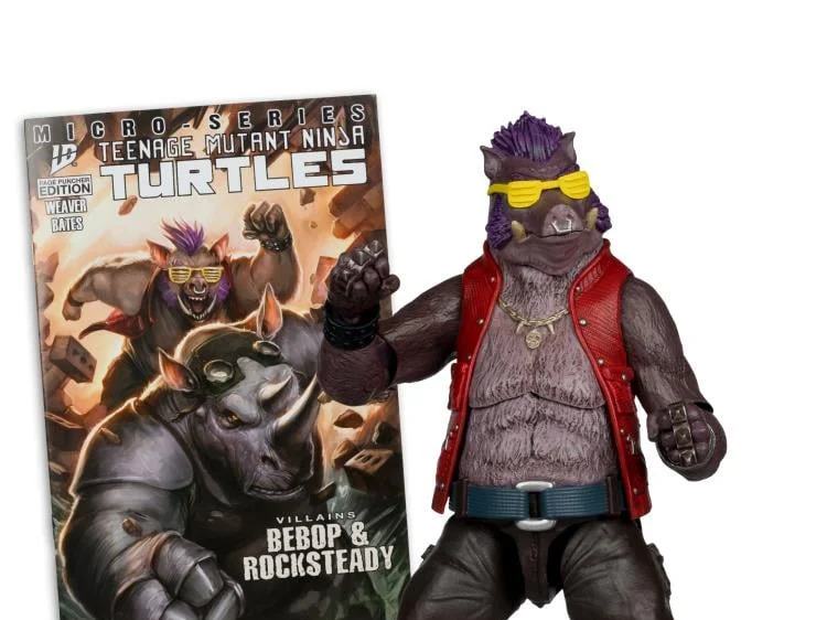Teenage Mutant Ninja Turtles 5-tums figur med Serie Wv2 Bebop