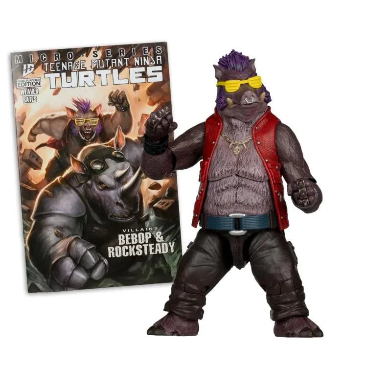 Teenage Mutant Ninja Turtles 5-tums figur med Serie Wv2 Bebop