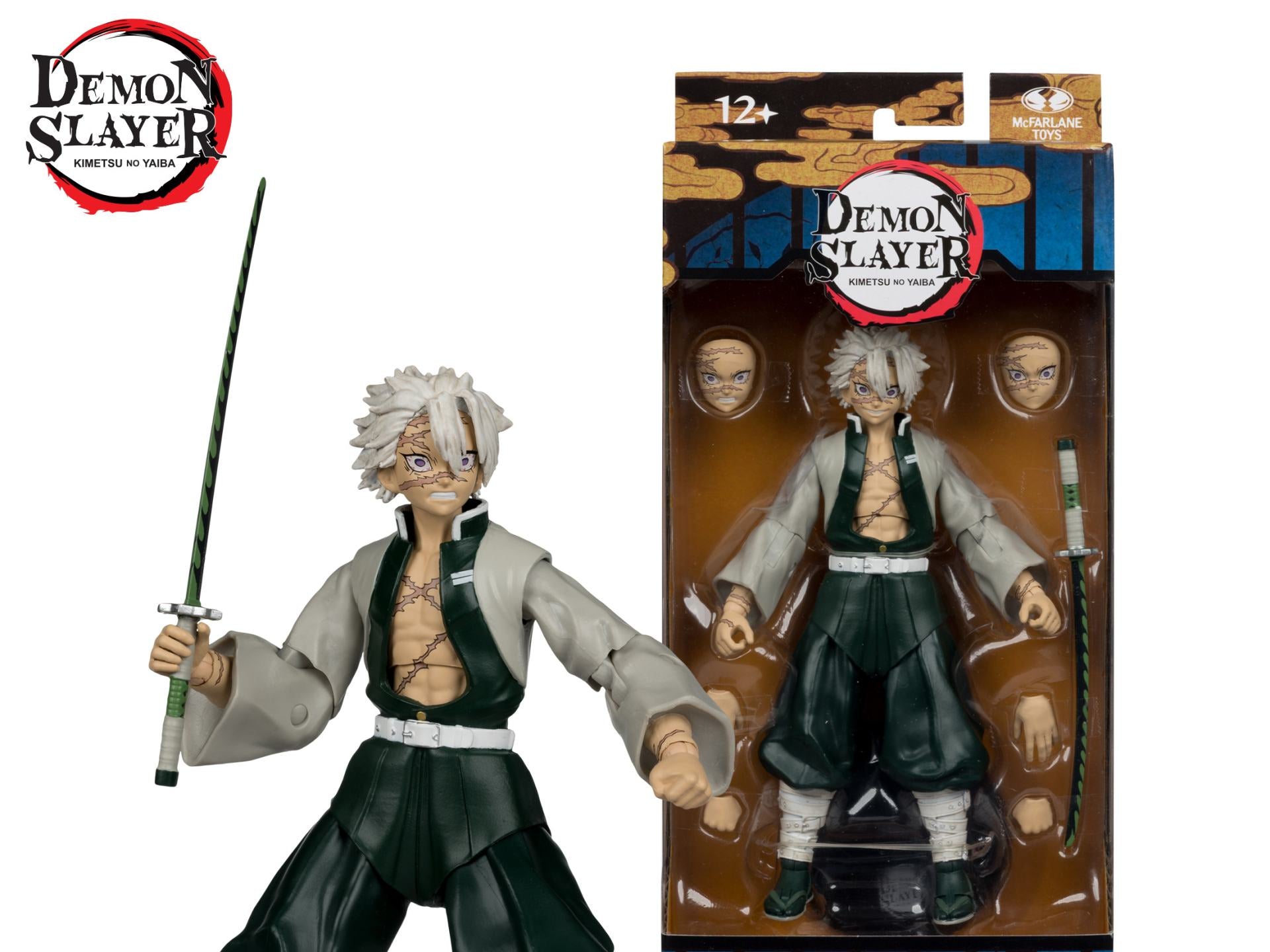 Demon Slayer Wv7 Sanemi Shinazugawa Säsong 3 Actionfigur