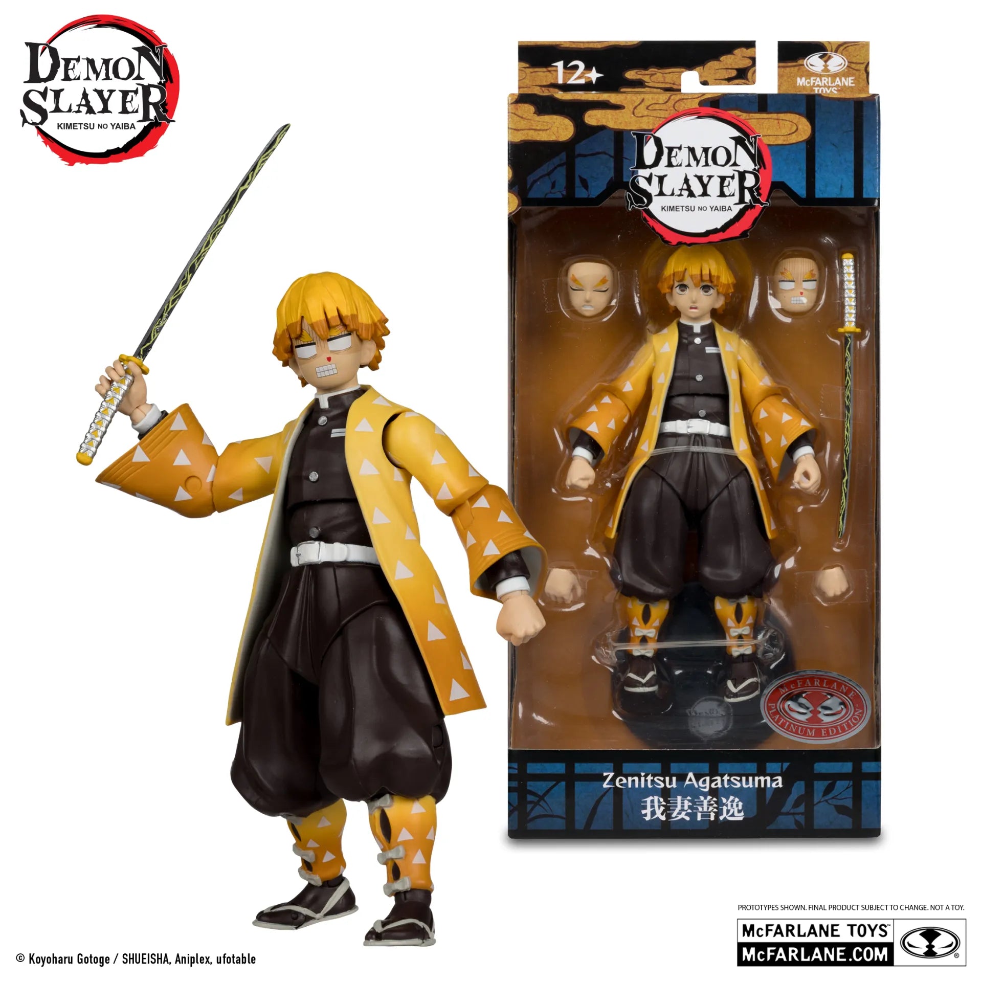Demon Slayer Wv7 Zenitsu Agatsuma Säsong 3 Actionfigur