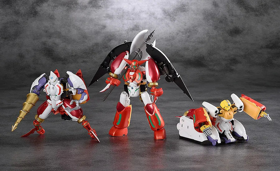 Shin Getter Robot Armageddon Dynamiskt Förändringsset med Mini-figurer