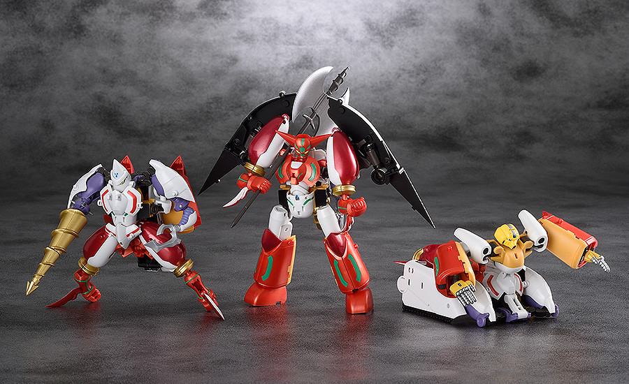 Shin Getter Robot Armageddon Dynamiskt Förändringsset med Mini-figurer