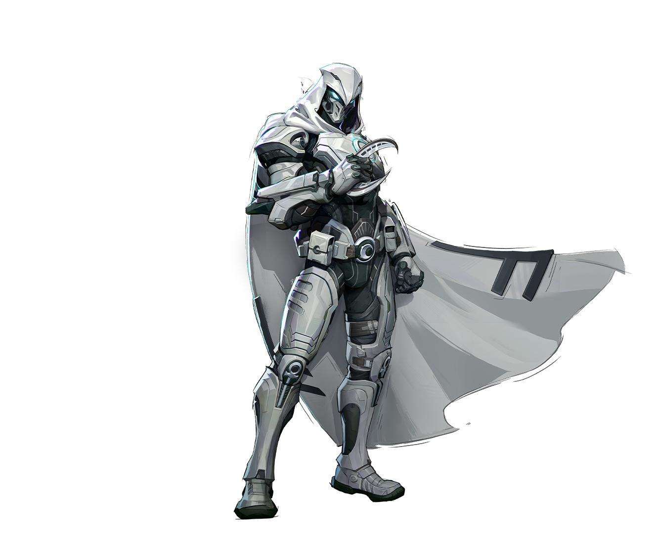 MARVEL RIVALS MOON KNIGHT CHAMPION CLASS 10 MODEL KIT