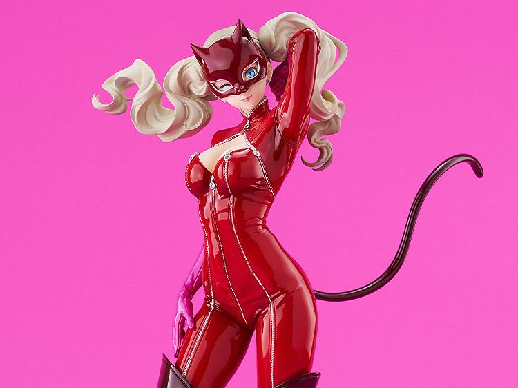 Persona5 Royal Panther Pop Up Parade L - Figur i målade plastmåleri med stativ, ca 225 mm hög
