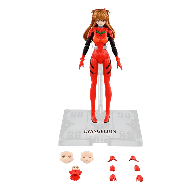 NEON GENESIS EVANGELION ASUKA SHIKINAMI PLUG SUIT FANTASTIC SERIES FF03 MODEL KIT - bild 2