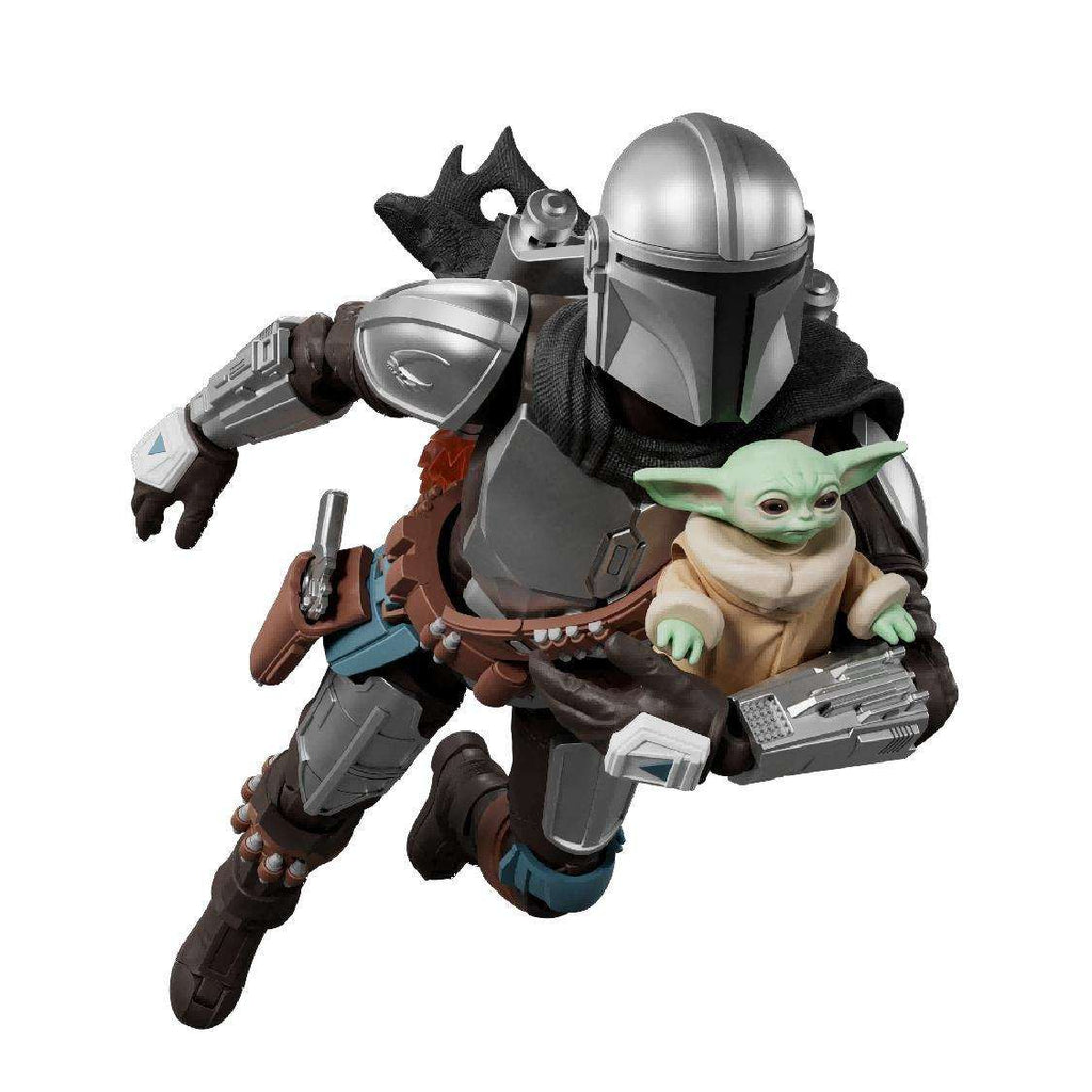 STAR WARS THE MANDALORIAN DIN DJARIN & GROGU CHAMPION CLASS 05 MODLE KIT - bild 1