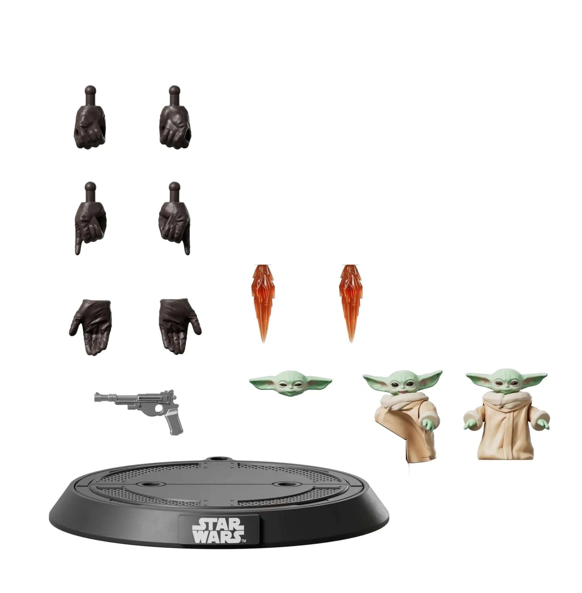 STAR WARS THE MANDALORIAN DIN DJARIN & GROGU CHAMPION CLASS 05 MODLE KIT - bild 5