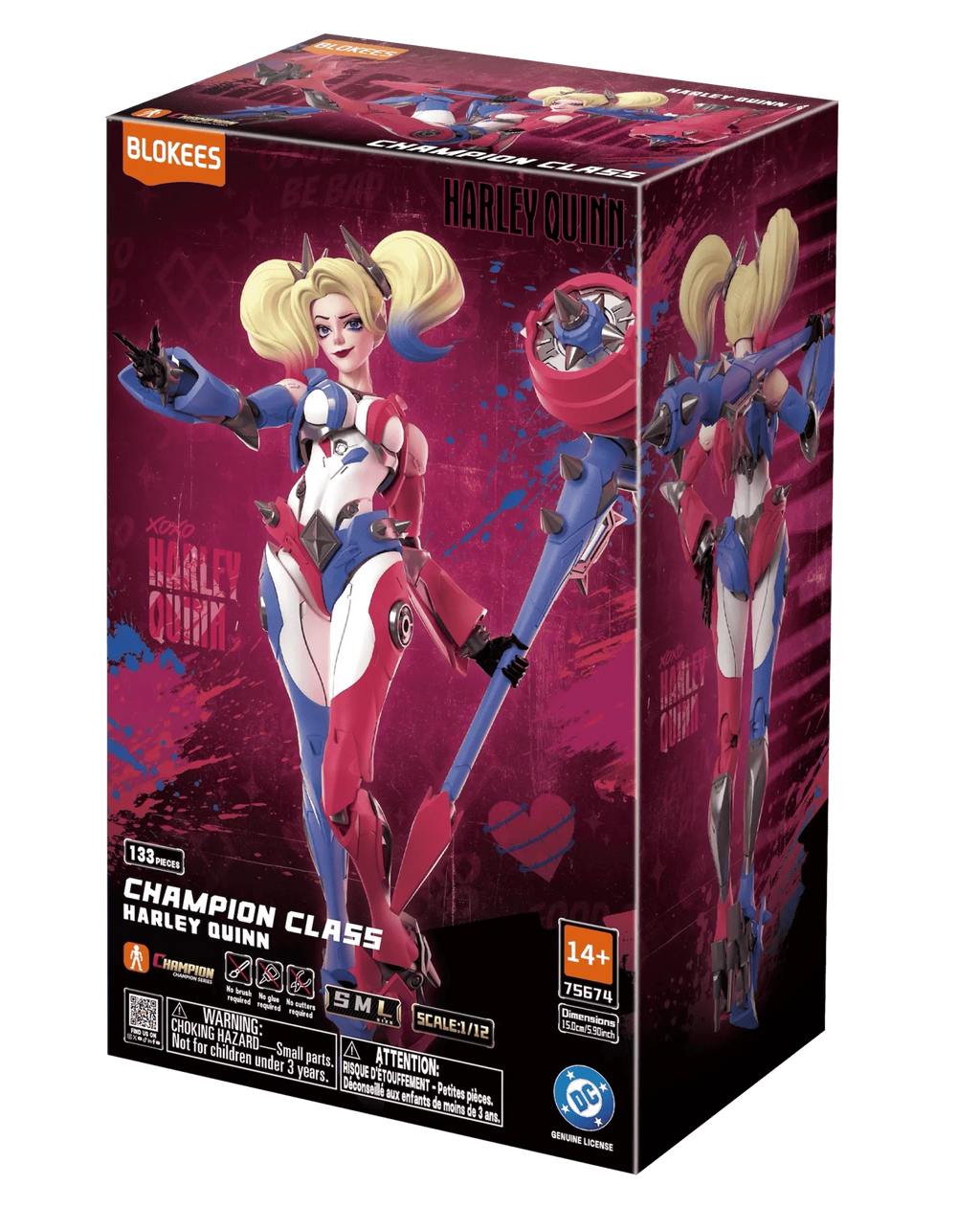 DC HARLEY QUEEN CHAMPION CLASS 04 MODEL KIT - bild 3