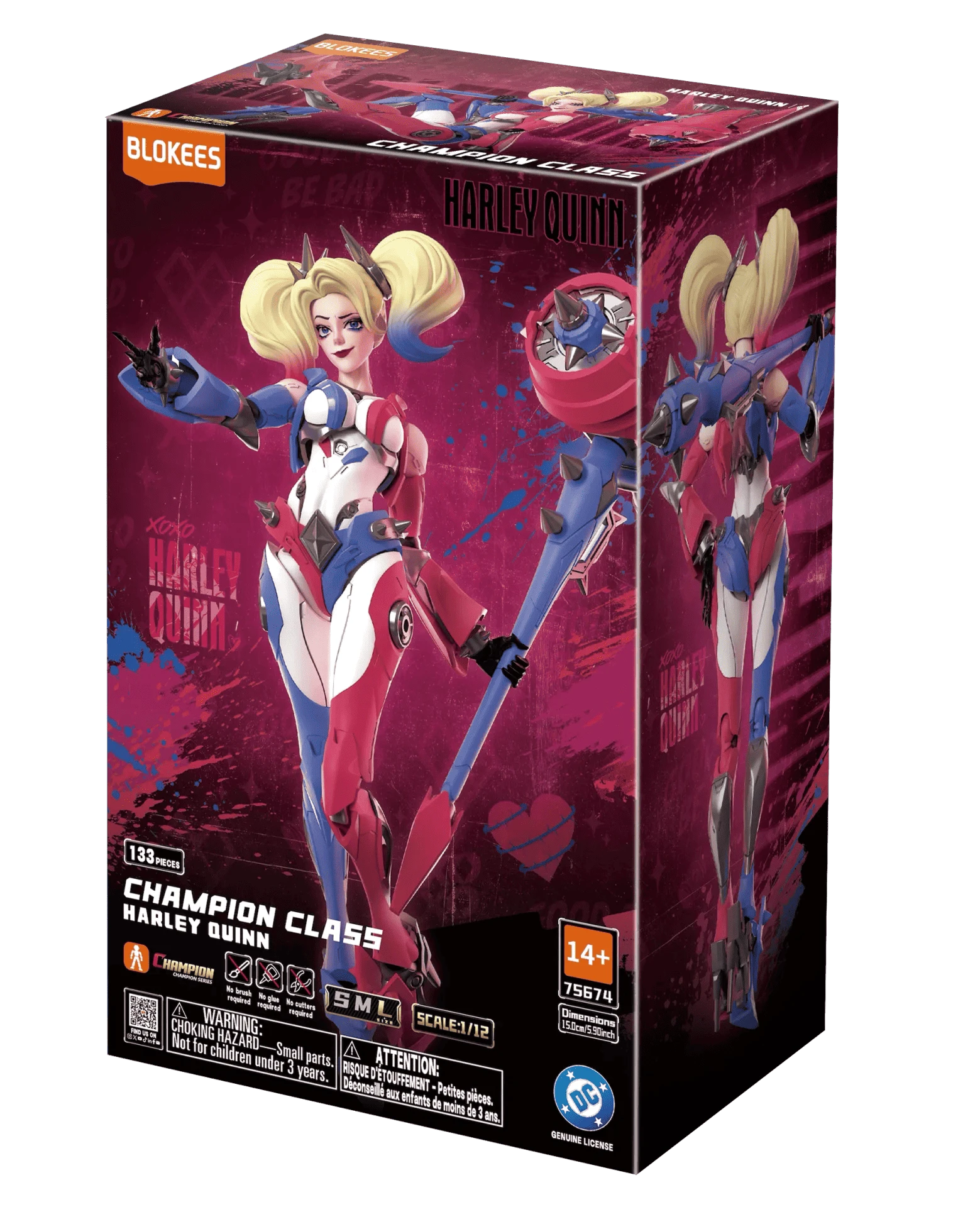 DC HARLEY QUEEN CHAMPION CLASS 04 MODEL KIT - bild 3