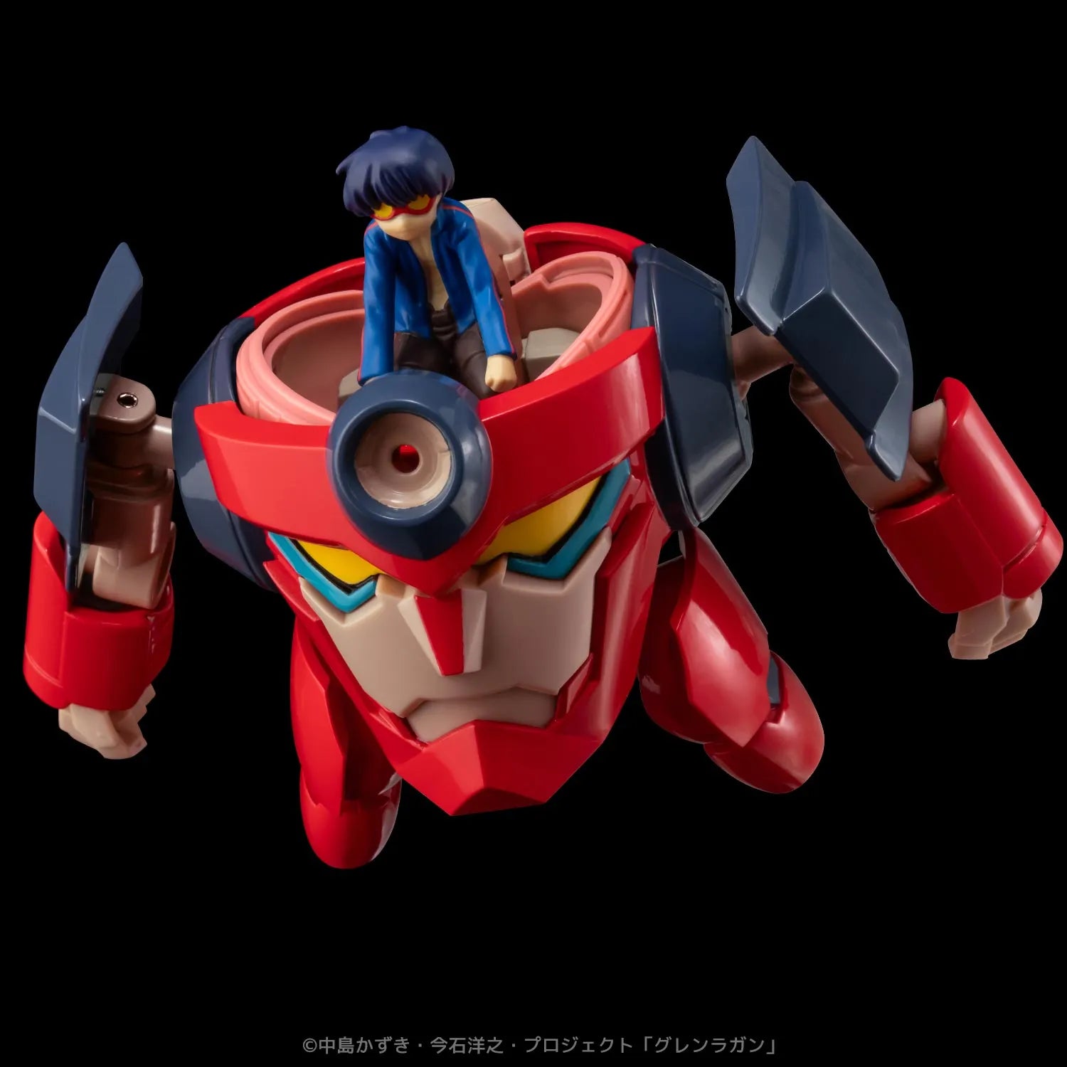 Tengen Toppa Gurren Lagann Metall Kompakt Lagann Figur