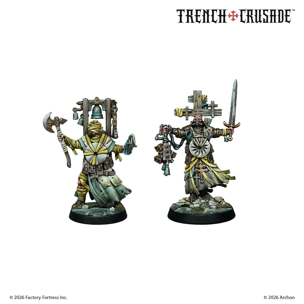 Trench Crusade Carcass Front Eng - Complete Game Set with Two Warbands and Campaign Book