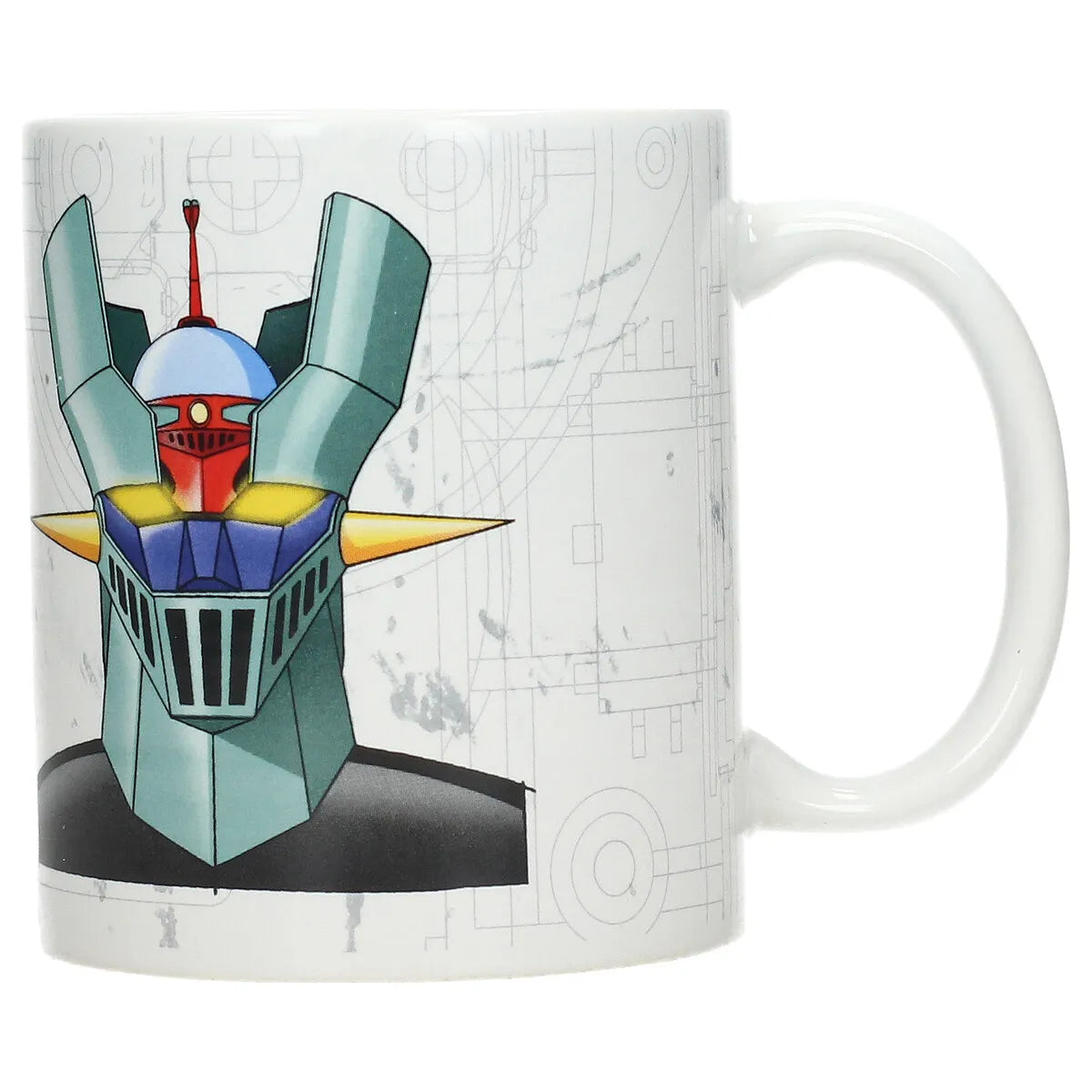 Mazinger Z Vit Mugg