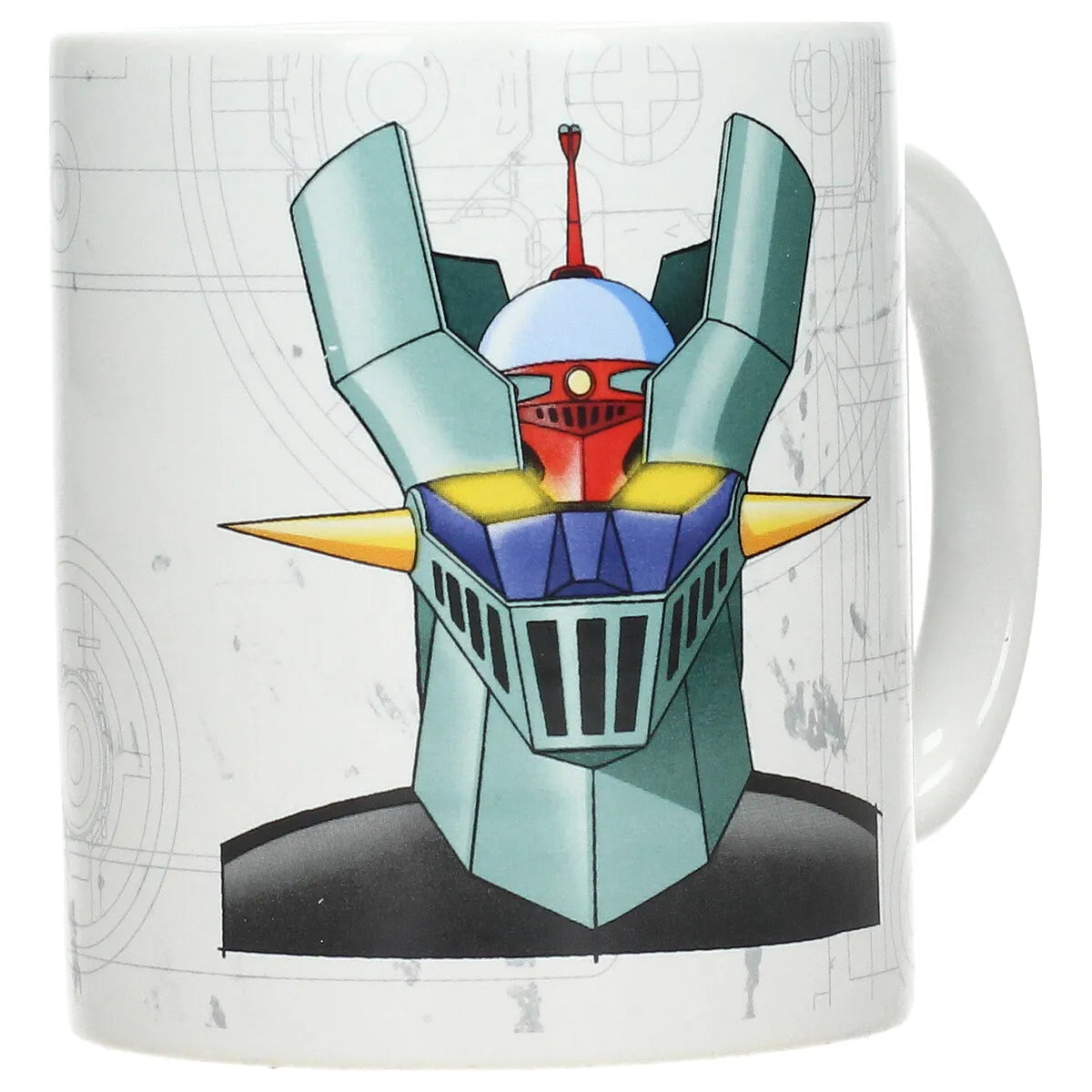Mazinger Z Vit Mugg
