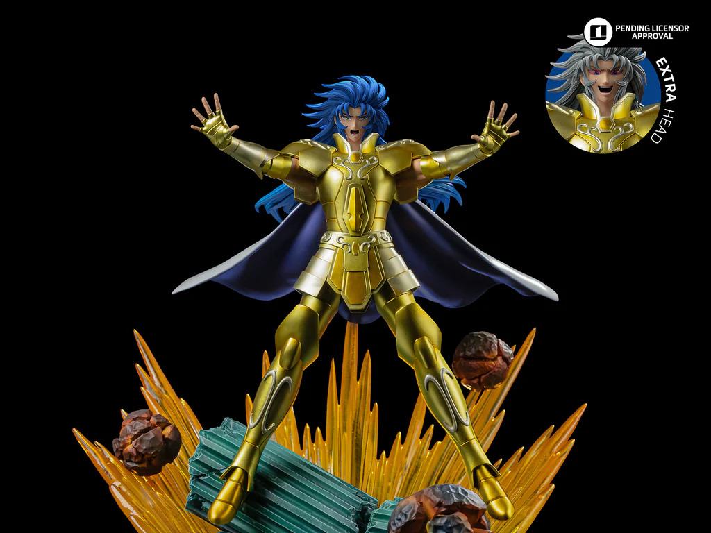 Saint Seiya Gemini Saga 1/10 Figure - Detailed Gold Armor Collectible Statue