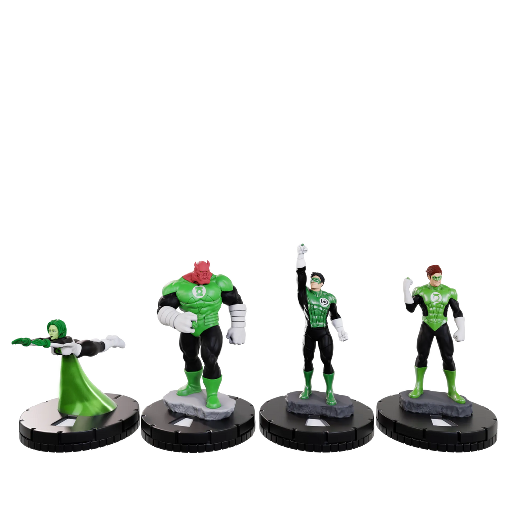 Dc Heroclix 400 - Green Lantern Figuren och Spelpjäser