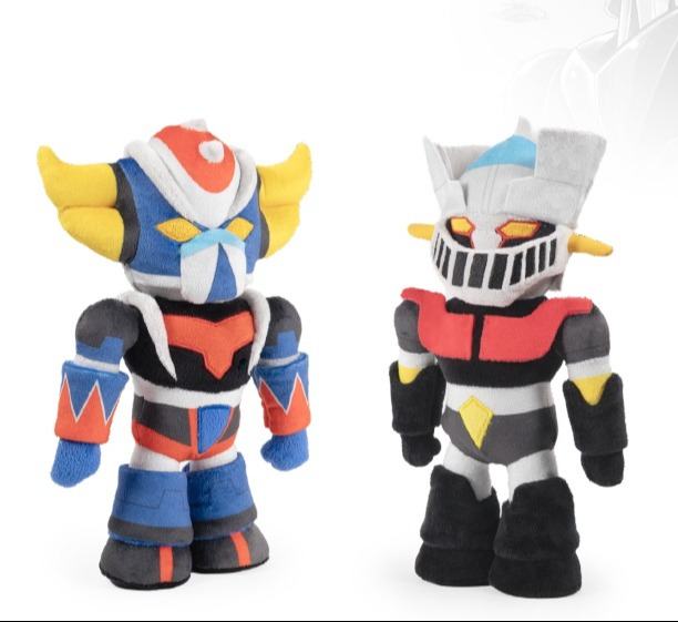 Grendizer & Mazinger Z Set med Gosedjur (2)