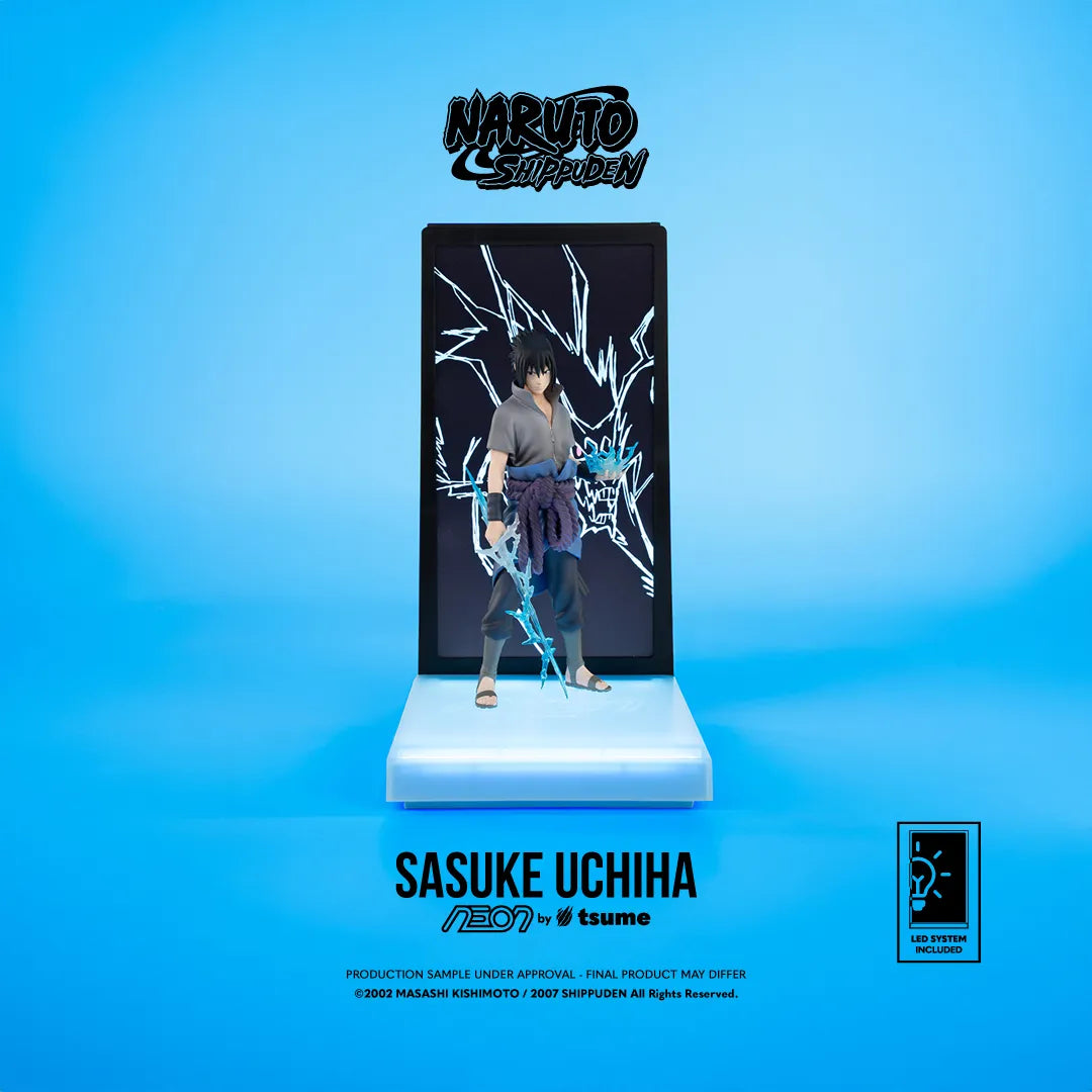 Naruto Sasuke Uchiha Neonfigur